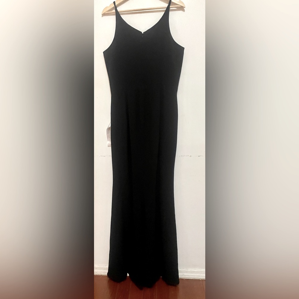 NWT DRESS THE POPULATION subbing black gown